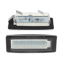 2X Car Led License Plate License Plate Light for Mercedes-Benz Smart Fortwo P4P7