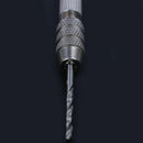 1pcs Hand Drill and 10pcs Drill Bits Jewelers Sliding Drilling Metal Spiral