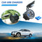 4.2A Car Motorcycle Dual USB Charger Socket Waterproof Touch Switch Power Outlet