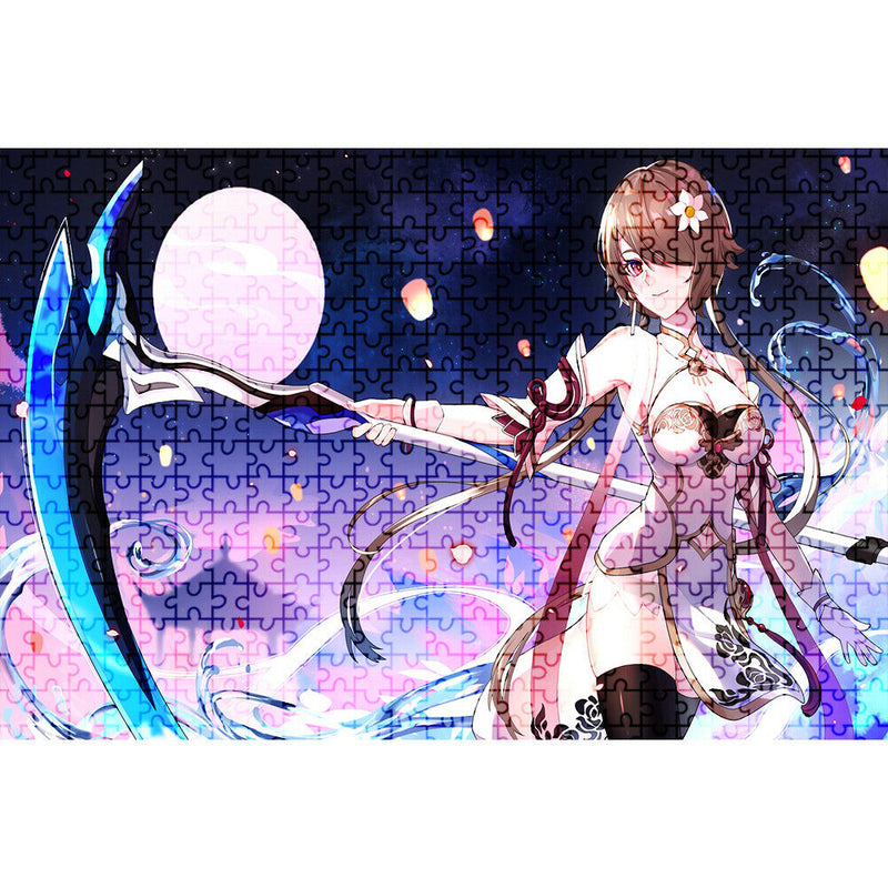 1000pcs Sickle Girl Jigsaw DIY Paper Puzzle Assembling Adults Children Toys