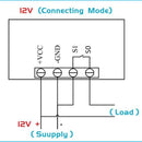 DC12V 1500W 0-999H Digital Display Time Delay Relay Timing Cycling Module