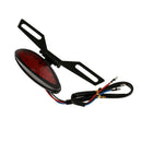 Motorcycle LED Rear Brake Tail Light Stop Brake License Plate Lamp