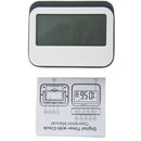 Magnetic Digital 24 Hours Kitchen Timer/ Clock with Large Screen (Grey) I3W3