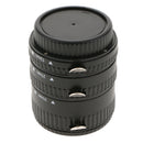 Macro Extension Tube Set Red (13mm,21mm,31mm) for Canon-Plastic Red Circle