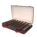 14 Compartments Fishing Box Bait Lure Hook Storage Double Side V Shaped Tackle