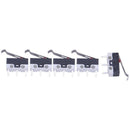 AC 125V 1A SPDT Subminiature Micro Lever Switch 5 Pcs W3C8