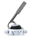 Boat Manual Hand Bilge Sewage Transfer Pump Diaphragm Self Priming, White