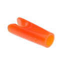 20 Pieces Plastic Orange Archery Bow Arrow Insert Pin Nock SHAFT TAILS