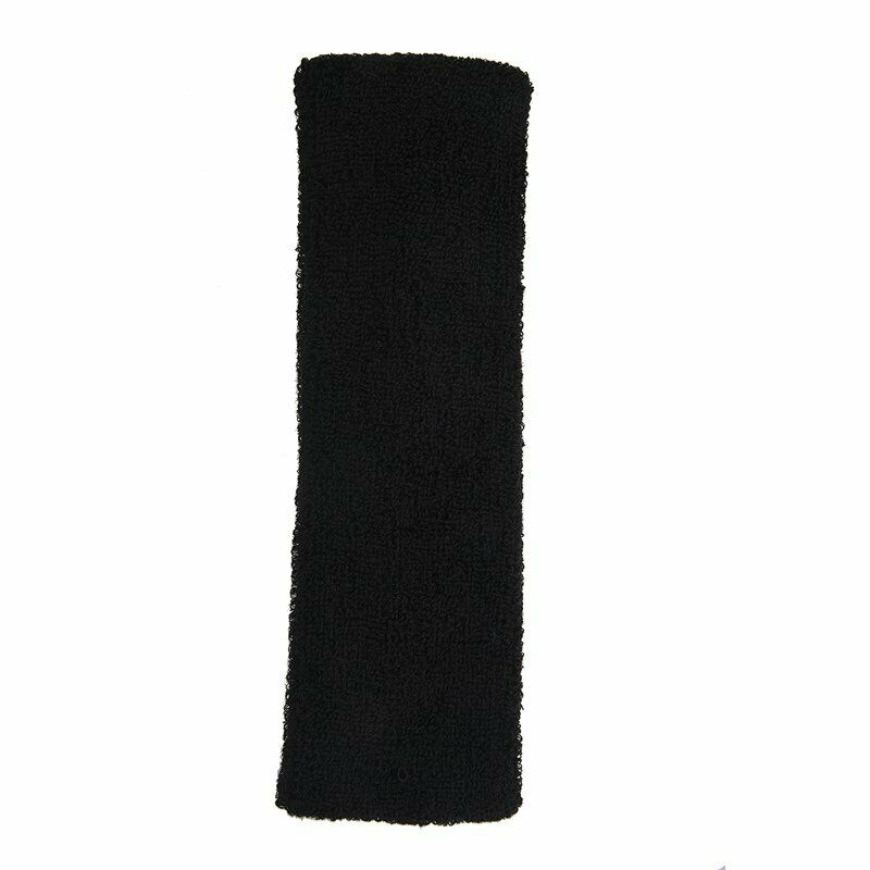 1PC Unisex Elastic Sweatband Headband Tennis Basketball Yoga Sport Color:Bl