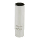 14mm 12 Point Spark Plug Socket Cap Removal Tool Thin Wall for BMW