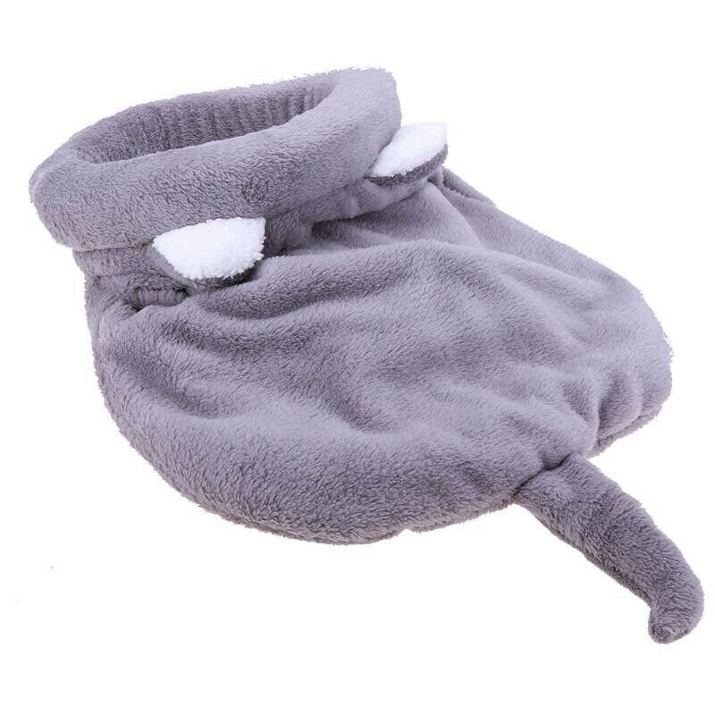 Pet Dog House Bed Cat Sleeping Bag Fleece Warm Dog Cat Bed Lovely Soft Pet