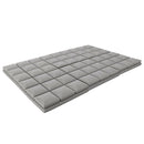 6 Pcs of Pack Acoustic Foam Panel Soundproofing Panels for KTV Office Gray