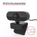 1080P USB 2.0 Web Camera for Computer Monitor Built-in Microphone CMOS Webcam