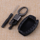 fit for Mercedes-Benz A B C Carbon Fiber Smart Car Key Case Cover Fob Accessory