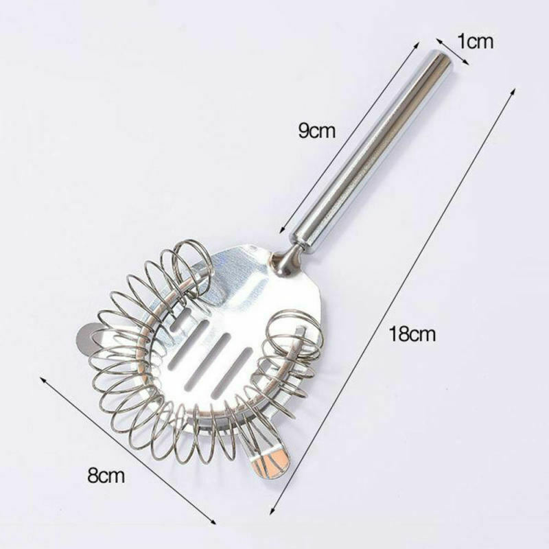 Stainless Steel Bar Cocktail Shaker Maker Mixer Jigger Pot Gift Set 5 Pcs AZH