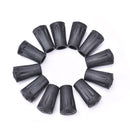 12 Reinforced Rubber Tip End Cap Hammer Trekking Pole Hiking Walking Stick MO