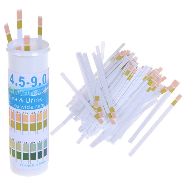 150 Strips bottled ph test paper range ph 4.5-9.0 for urine & saliva indicatorOZ