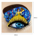 5D DIY Full Drill Diamond Painting Beast Girl Eye Cross Stitch Embroidery