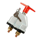 12/24V 250A Battery Isolator Disconnect Cut Off Kill Switch with Key Car Bo