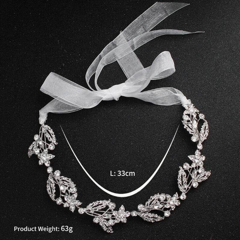 Crystal Bridal Wedding Head Piece Bride Headwear Headband Hair Band Women TwJ Kw