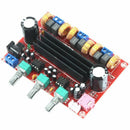 DC12-24V TPA3116D2 2.1 Channel Digital Subwoofer Power Amplifier Board+case A2L3