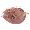 Women Chic Fascinator Hat Cocktail Wedding Party Church Headpiece Fashion H