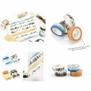Set of 8 Decorative Japanese Washi Masking Adhesive Tape -Chinese Classical K5I8