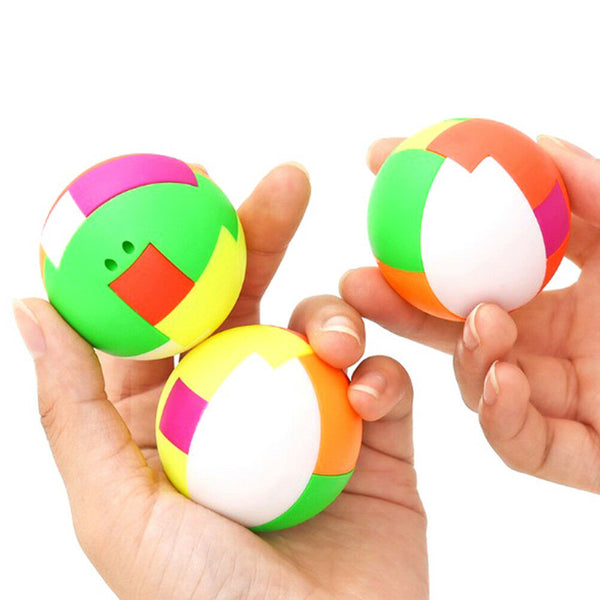 2pcs baby toys intelligence colorful puzzle assembly ball kids game funny toysM&