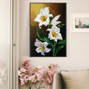 5D DIY Full Drill Diamond Painting Cross Stitch Embroidery Kit (Flower07)