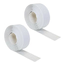 2x Waterproof PVC Adhesive Tape Caulk Strip f/ Bathroom Wall Corner 3.2M