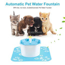 Pet Fountain Cat Water Dispenser Quiet Flower