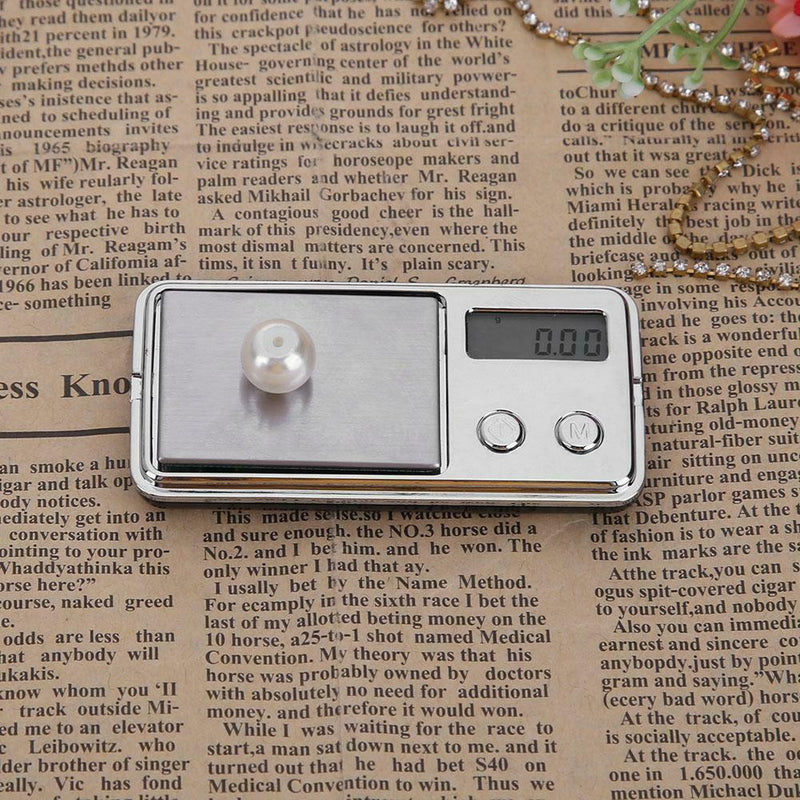 100g/0.01g Mini Black High Precision Scale Jewelry Digital Weighing Balance