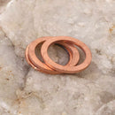 10mmx14mmx1.5mm Copper Crush Washer Flat Ring Gasket Fitting 20 Pcs M3E5