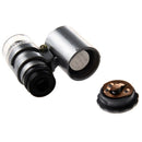 Mini 60x LED Pocket Microscope Jeweler Magnifier Adjustable Loupe