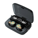 M18 Bluetooth 5.0 Earbuds Wireless Earphones in-Ear Headphones w/ Charging Case
