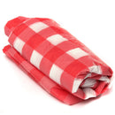 Red Gingham Plastic Disposable Wipe Check Tablecloth Party Outdoor Picnic lj