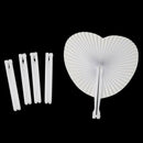 48 pcs Fan White Paper Deco Decoration Wedding Party Gift for the Guests An R8Z3
