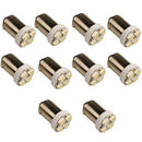 10 x T11 BA9S 4 LED 3528 SMD Auto Bulb H5W Car Lamp White 5000K DC 12V