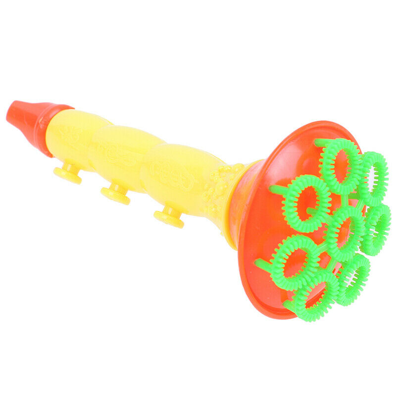 Water Blowing Toys Bubble Gun Soap Bubble Blower Outdoor Kids Toys Party Fav_^i