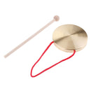 Metal Gong Hand Percussion Instruments Traditional Chinese Cymbals Xmas Gift
