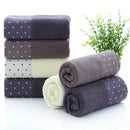 2Pcs/Lot Oversized Face Towel Thickening Soft Cotton Absorbent Sweat Towel