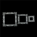 3Pcs Picture Frame Metal Cutting Die For DIY Scrapbooking Album Paper Card Z