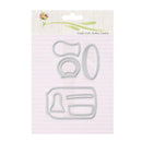 7pcs Milk Bottle Cutting Dies Stencils DIY Metal Scrapbooking Album Decor