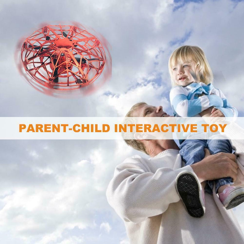 Aircraft Automatic Induction Sensor Flying Saucer Drone with Water Drop Remote