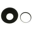 Rubber Eyecup Finder Eyepiece Hood With Metal Ring For  D800 D800E D700 D3 D2,