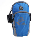 Sports Running Jogging Gym Armband Bag Case Cover Holder(Blue) A