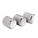 Durable Domed Volume Tone Control Knobs for Guitar/Bass 3 Pcs of Pack