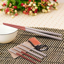 Outdoor Camping Picnic Folding Chopsticks Retractable Chopsticks (1 Pair)