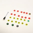 Football Magnetic Coaches Board Professional Strategy Teaching Clipboard with