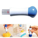 7 Punctuation Useful Needles Placed In Wool Felt Poke Transparent Tube